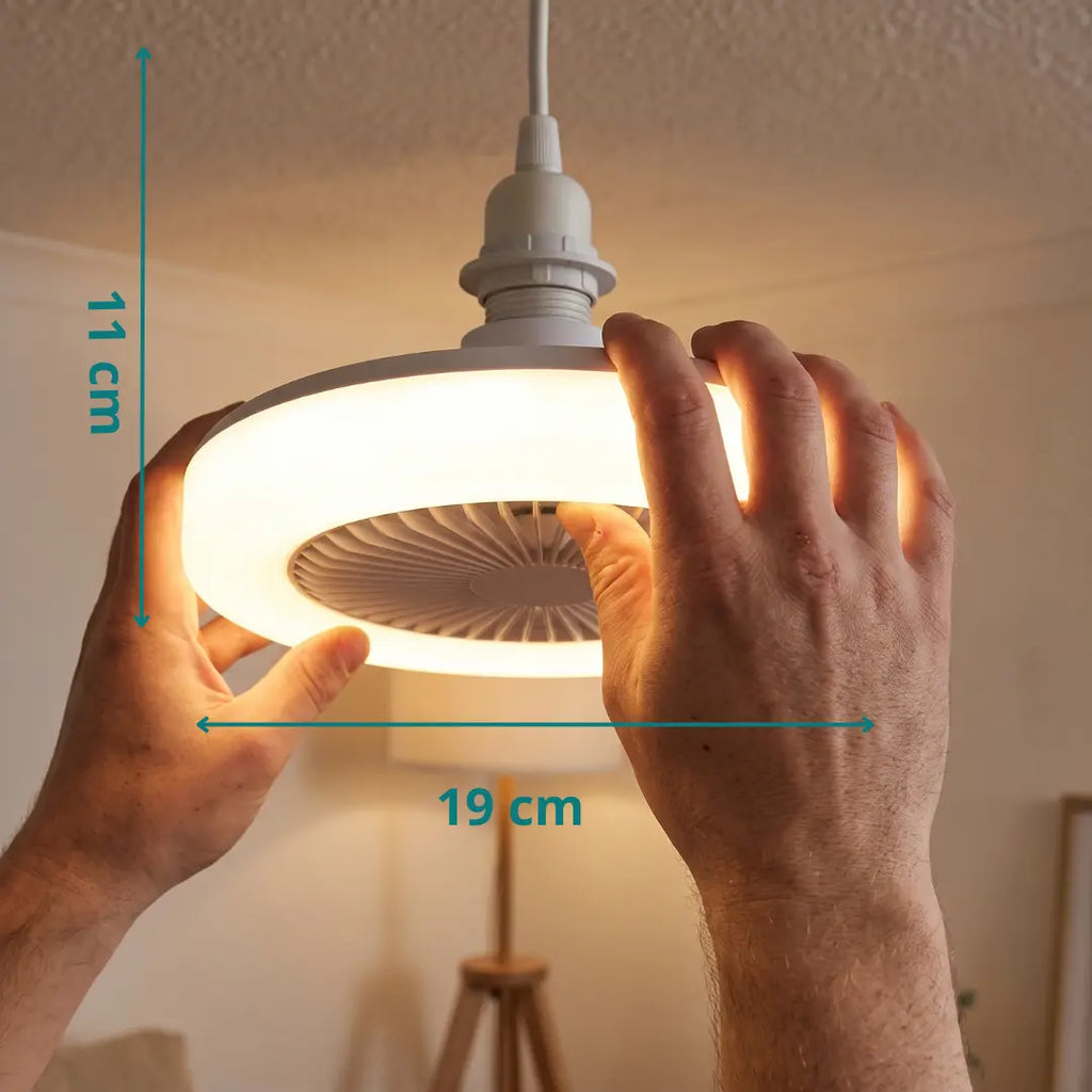 Ventilateur LED de plafond - Maintient votre intérieur au frais
